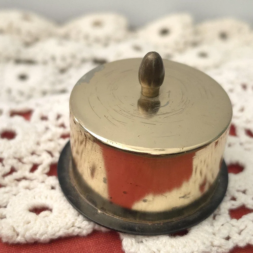 Vintage Postage Stamp Dispenser, Retro Office Decor